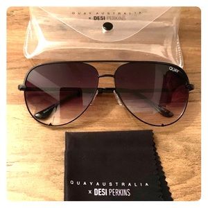 Quay Australia Accessories - Quay High Key Sunglasses Quay Australia Accessories - Quay High Key Sunglasses